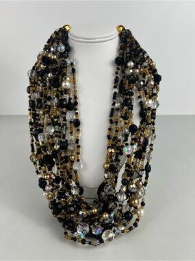 Joan Rivers Czech Republic 16 Strand Torsade Necklace